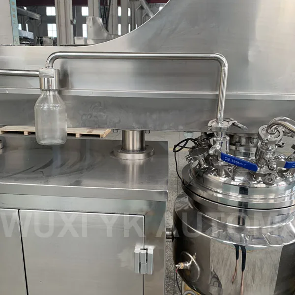 CE ZJR 50L безстильной стали сенсорный экран вакуумный эмульгирующий миксер пищевой смеситель коммерческий блендер