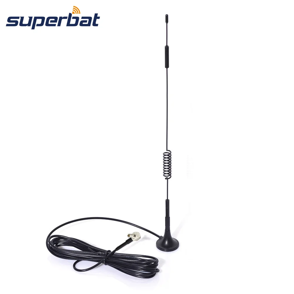 

Superbat 7dbi 4G LTE Antenna TS9 Plug Right Angle 3M Cable with Magnetic Base