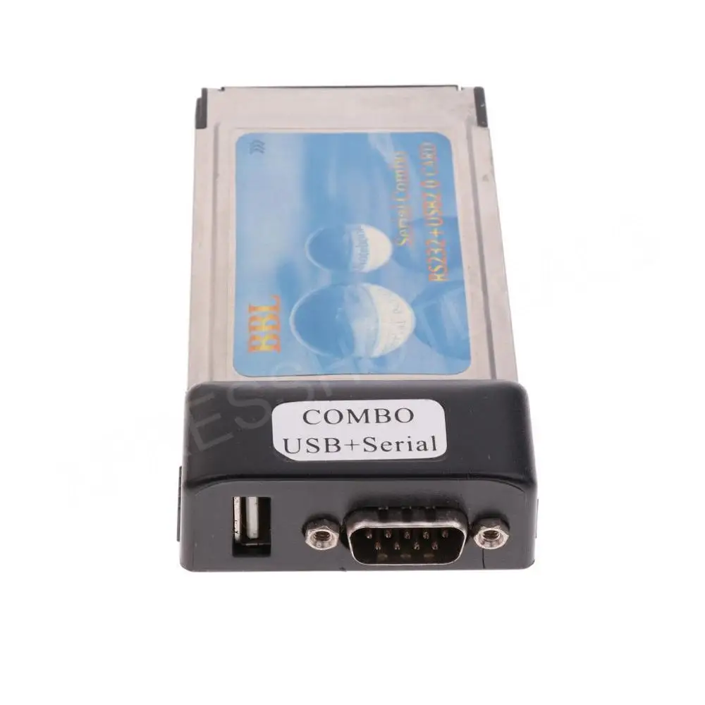 PCMCIA к RS232 RS-232 ноутбук последовательный I/O адаптер карты для ноутбука ПК компьютер