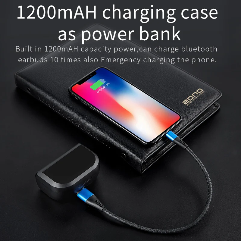 A6 Bluetooth 5 0 беспроводные наушники TWS спортивные гарнитура вкладыши для телефона