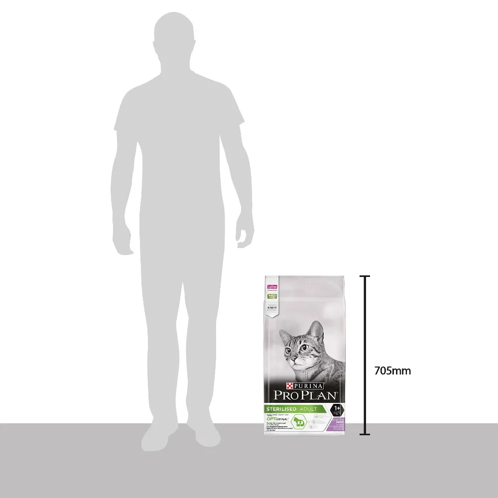 Корм для кошек Purina Pro Plan стерилизованных и кастрированных котов с индейкой Пакет