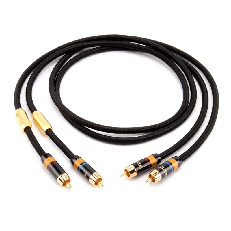 XIANZUN W 100XH OFC сигнальный кабель/аудио усилитель 2RCA аудио кабель/HIFI красный и белый