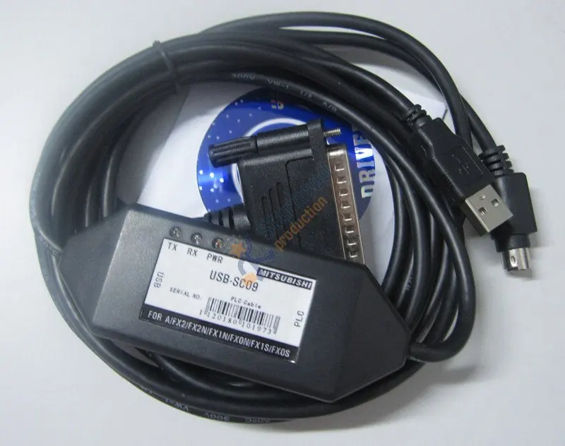 Высококачественный Кабель для программирования Mitsubishi MELSEC FX series PLC изолированный
