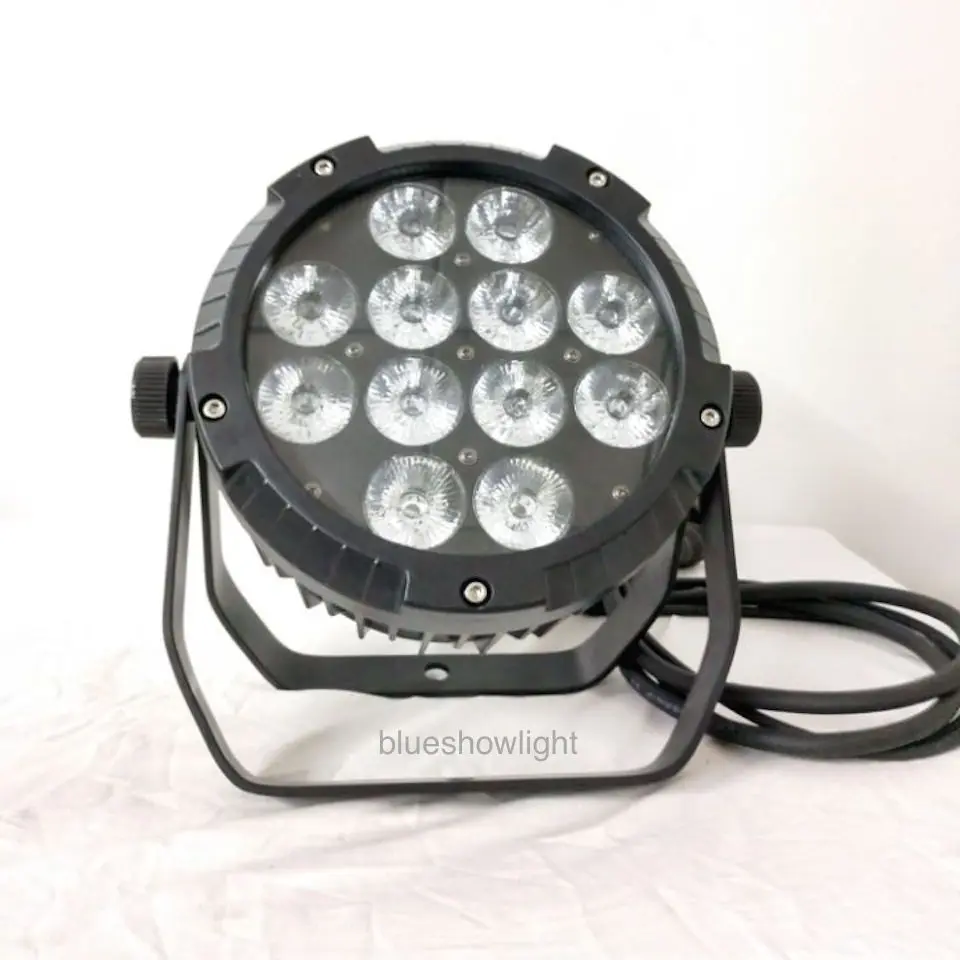 Без налога на заказ 16 шт/чехол тонкий LED Par свет открытый RGBWA 5в1 12x15 Вт