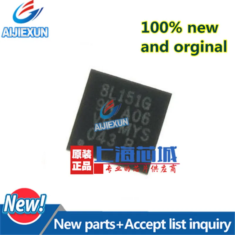 10 шт. 100% новый и оригинальный STM8L151G6U6 QFN28 8-битный сверхмощный MCU до 32 КБ флэш 1