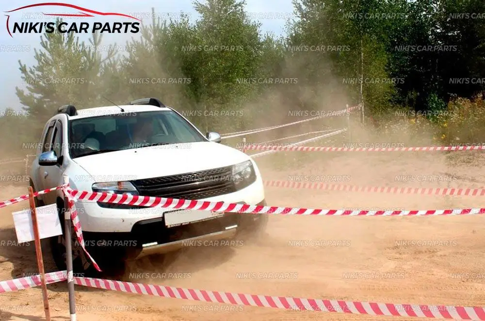 Решетка радиатора с полосками для Renault/Dacia Duster 2010- ABS пластиковый комплект кузова аэродинамическое украшение автомобиля Стайлинг тюнинг