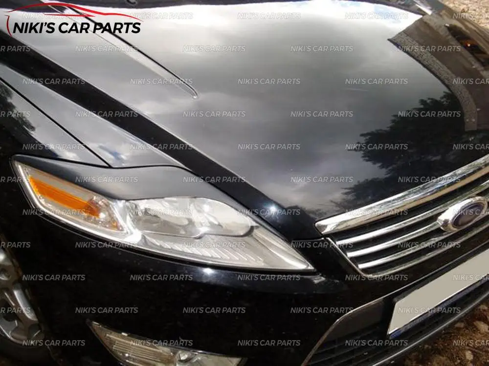Брови на фары чехол для Ford Mondeo 2007- ABS пластик ресницы литья украшения Тюнинг Автомобиля