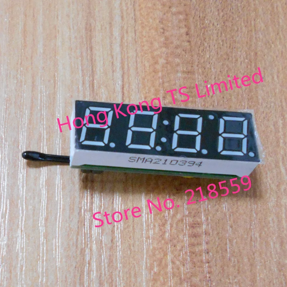 

Digital tube electronic clock Microcontroller electronic meter [ Time + temperature + voltage ] Three-in-one electronic clock
