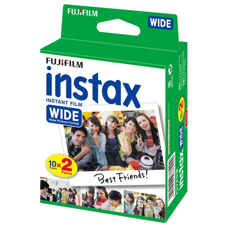 Пленка Fujifilm Instax Wide Instant White Edge 100 для Fuji Camera 200 210 300 500AF|fujifilm instax wide|instax widefujifilm |