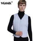 2018 модный мужской жилет, 2018 зимние мужские жилеты на утином пуху, повседневные куртки без рукавов, пальто, тонкий теплый Сверхлегкий жилет, жилет 4XL