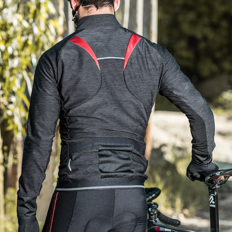 Santic новинка зимние куртки для велоспорта сохраняющие тепло с длинными рукавами