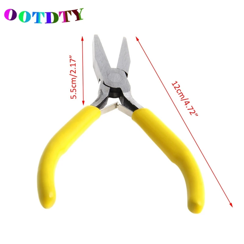 OOTDTY DIY мини плоскогубцы плоский нос Ювелирные практичные ювелирные изделия