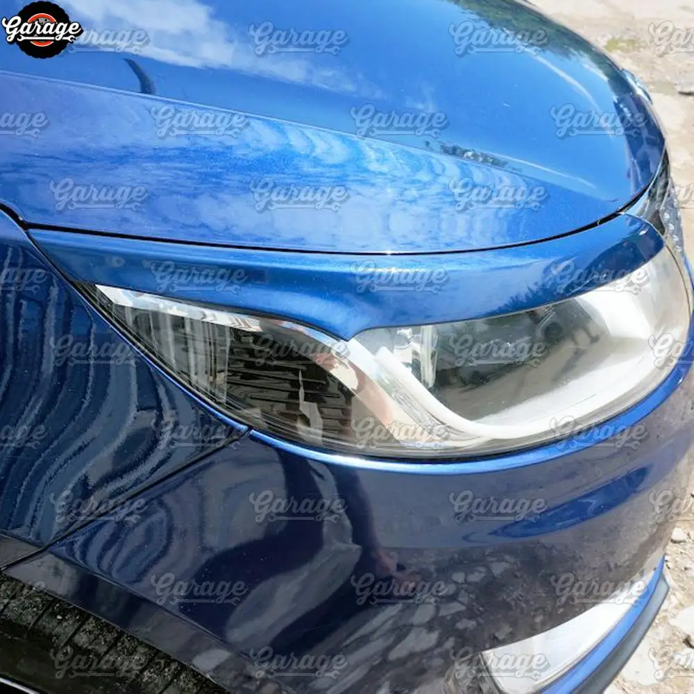 Веки для фар Kia Rio 3 2011 2014 АБС пластик накладки на реснички аксессуары обрезки