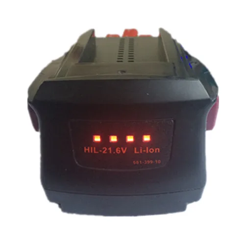 

power tool battery for Hilti 21.6V Li-ion 3.0Ah SD 5000 SD 4500 18-A ST 1800-A22 SF SFH SID 22-A SID 18-A 3000