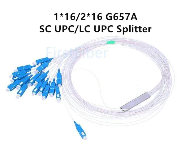 SC UPC волоконно оптический сплиттер 1x16 16 каналов без блокировки LC PC Micro Type 2x16 PLC