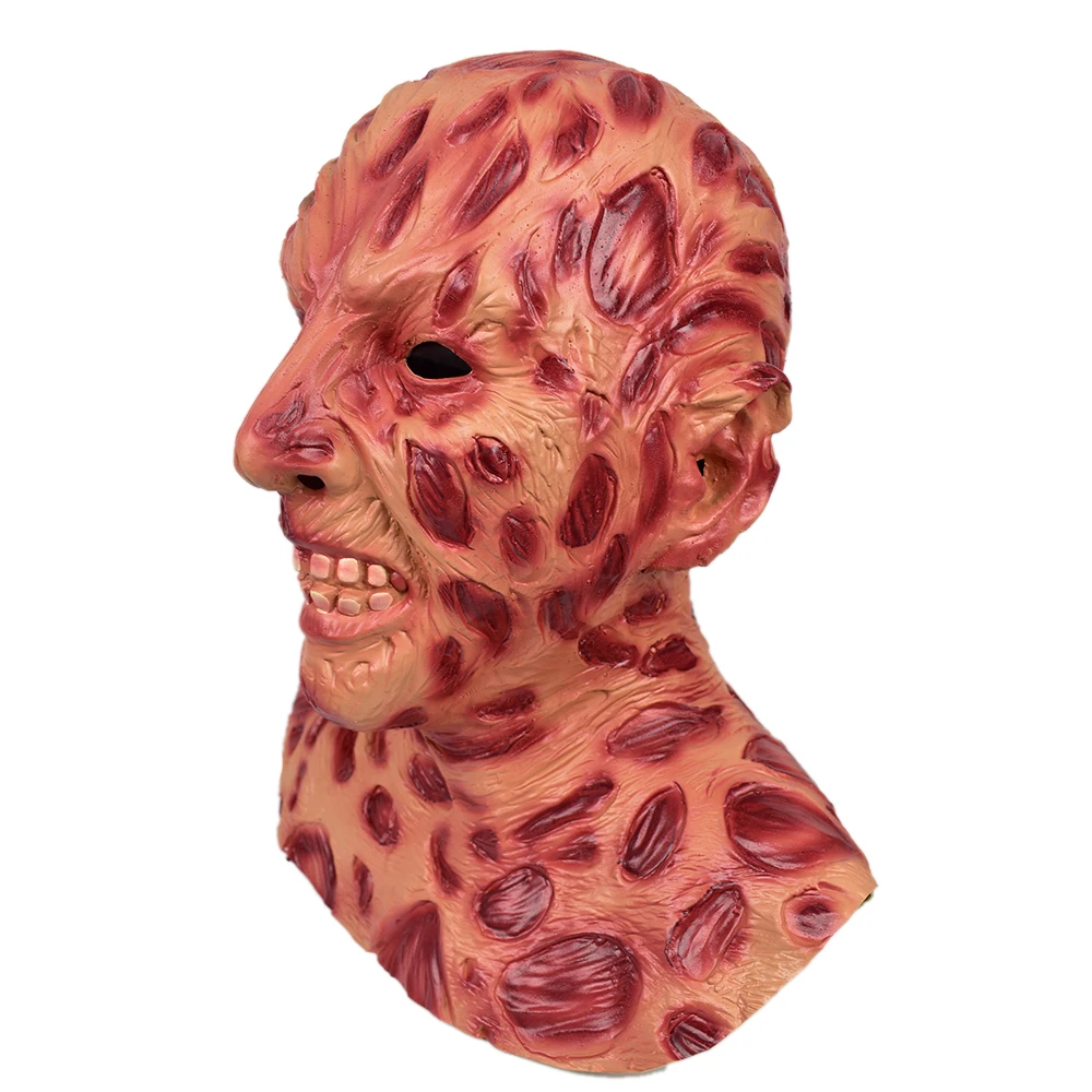 Маскарадные маски Freddy Krueger латексная маска ужаса с полным покрытием головы | Дом и