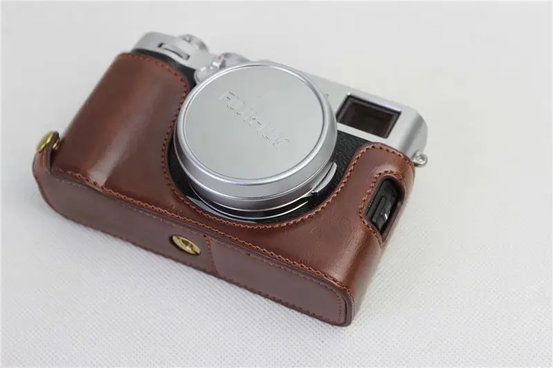 Новинка чехол из искусственной кожи для камеры Fuji Fujifilm X100F Digital
