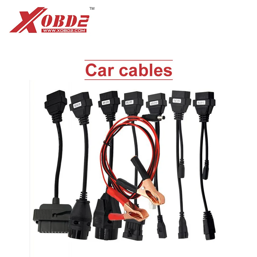 Полный комплект адаптеров 8 шт. OBD2 автомобильные кабели для CDP новый VCI сканер