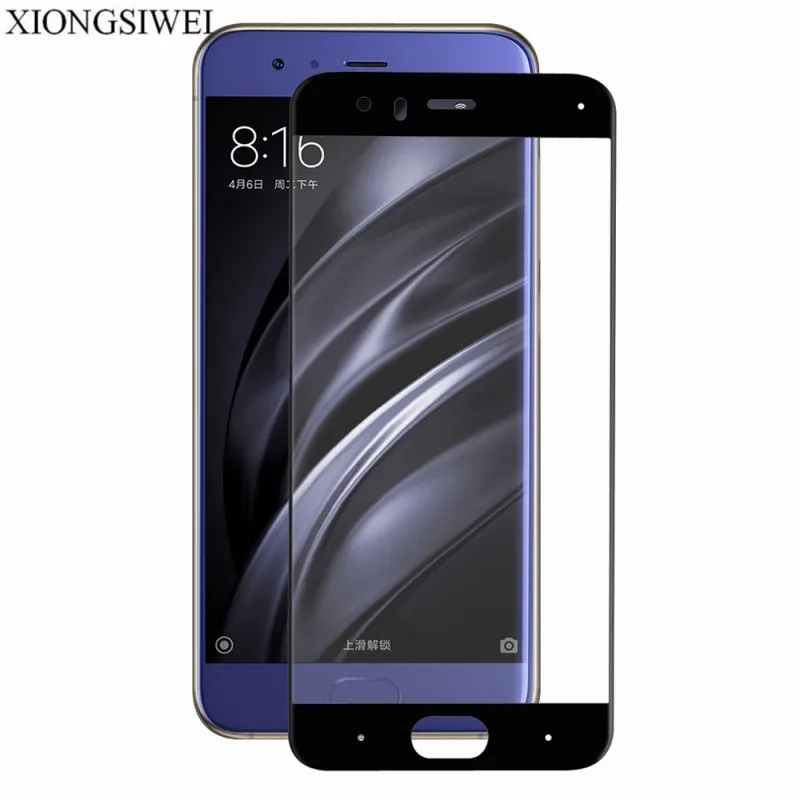 Закаленное стекло для Xiaomi Mi 6 защита экрана Xiomi Mi6 искусственное закаленное полное
