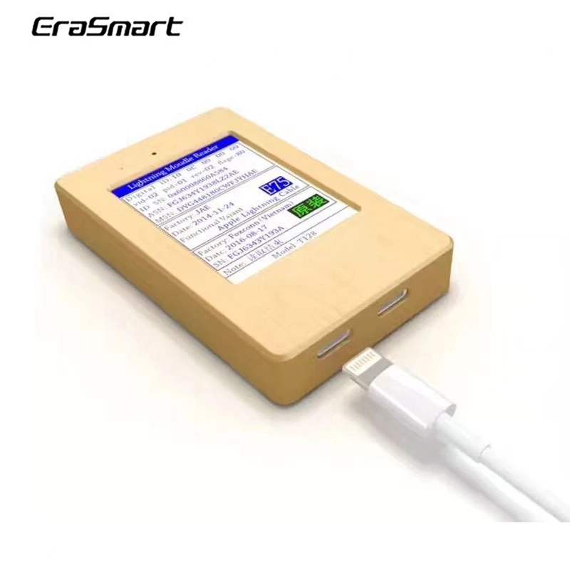 Считыватель модуля Lightning E75 тестирование USB кабеля соединитель чип считыватель ID