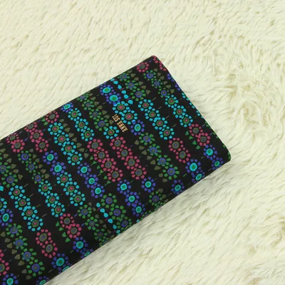 9 half meter cotton plain pulp fabric gilt flower pure cotton handmade DIY patchwork bag cloth B47 - Цвет: 9