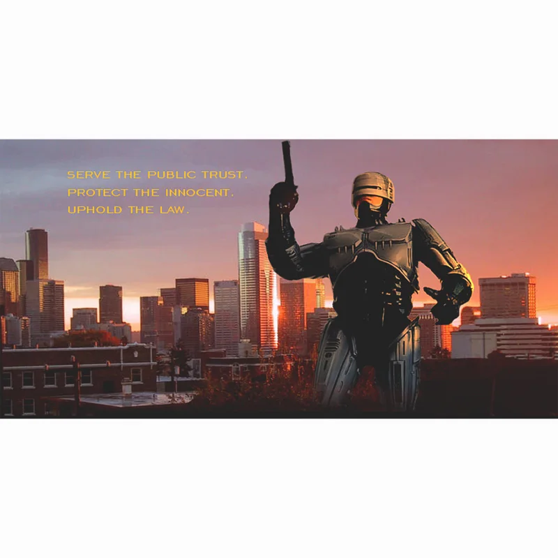 Пляжное полотенце 70*140 см летние банные полотенца Robocop из бамбукового волокна с
