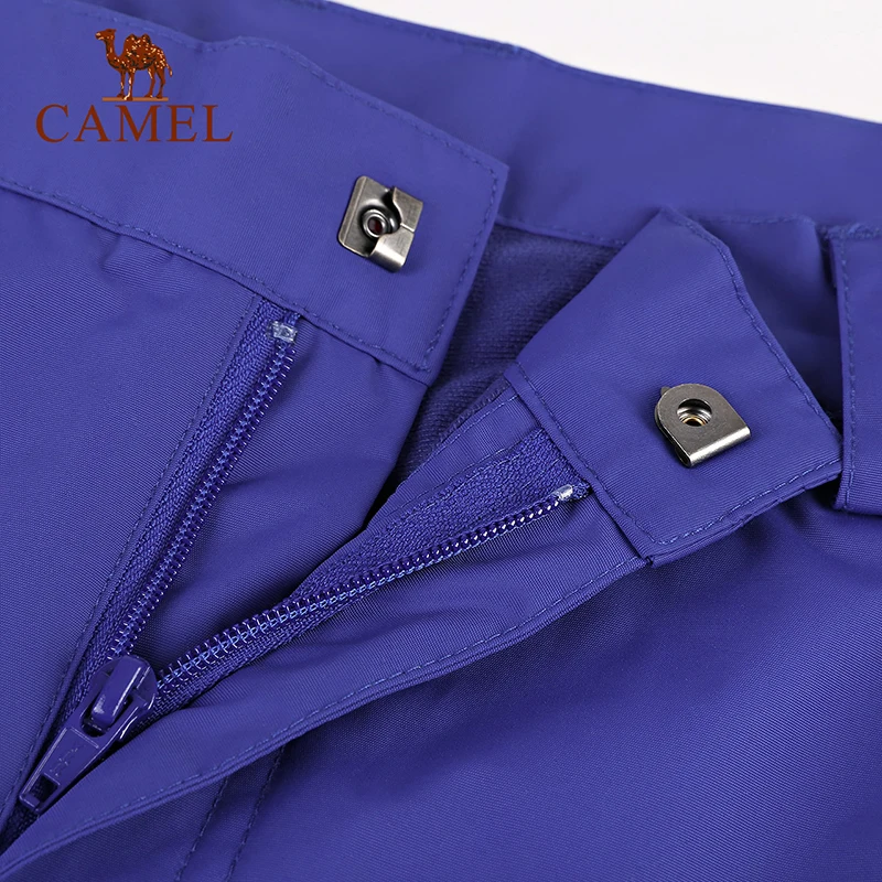 CAMEL новые женские плотные теплые флисовые штаны для рыбалки, кемпинга, походов, лыжного спорта, водонепроницаемые ветрозащитные походные брюки