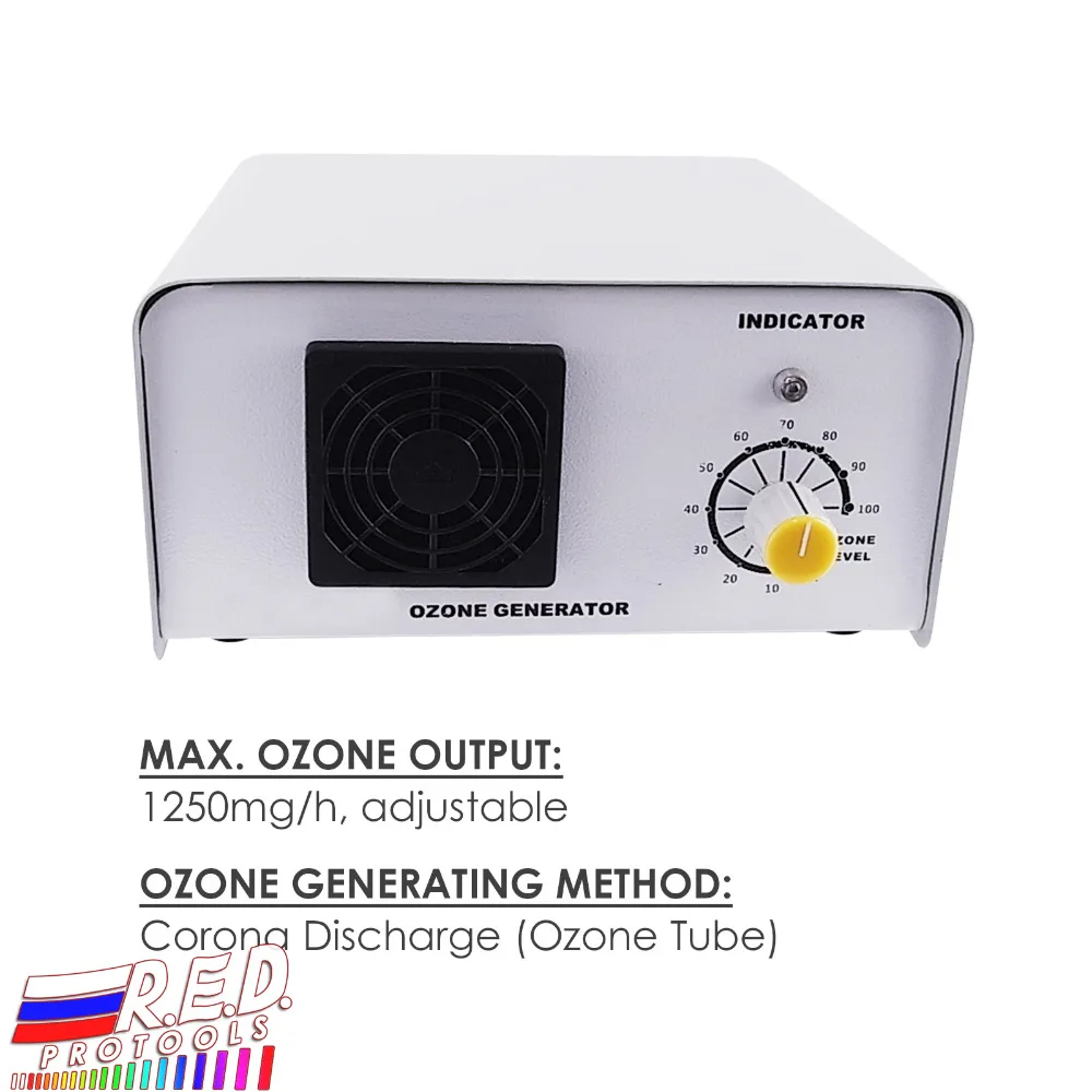 Промышленный озонатор озоновый стерилизатор генератор 1250 мг/ч воды резервуар