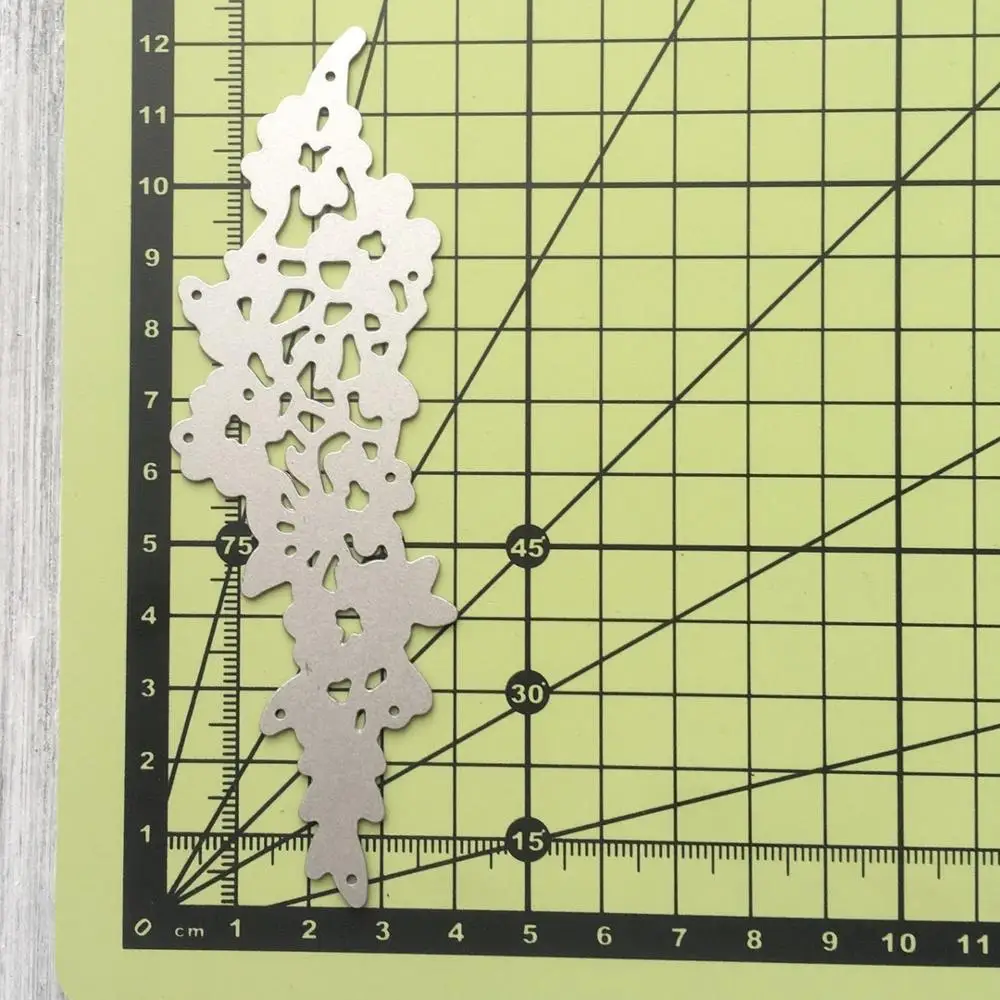 ArtScrap вьющиеся ветки металлические трафареты для пресс формы DIY Скрапбукинг