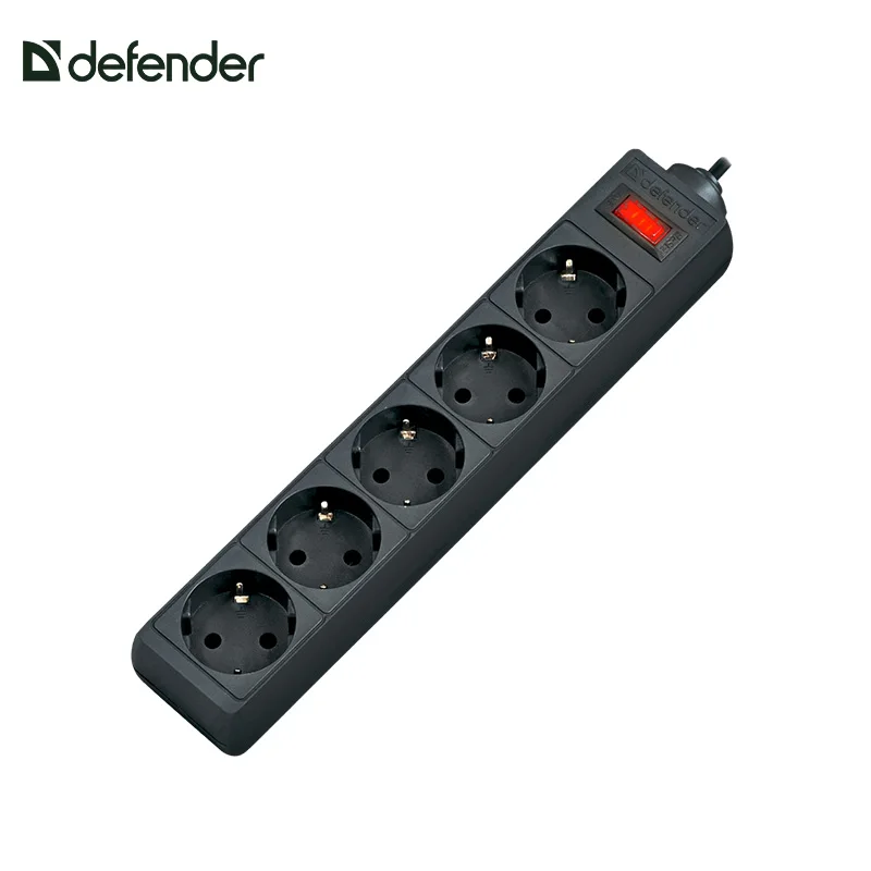 Сетевой фильтр Defender ES 1.8 5 розеток | Электроника