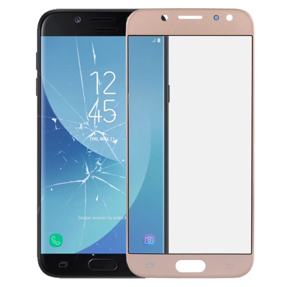 Новый для переднего экрана Внешний стеклянный объектив Galaxy J5 (2017)/J530 ремонт