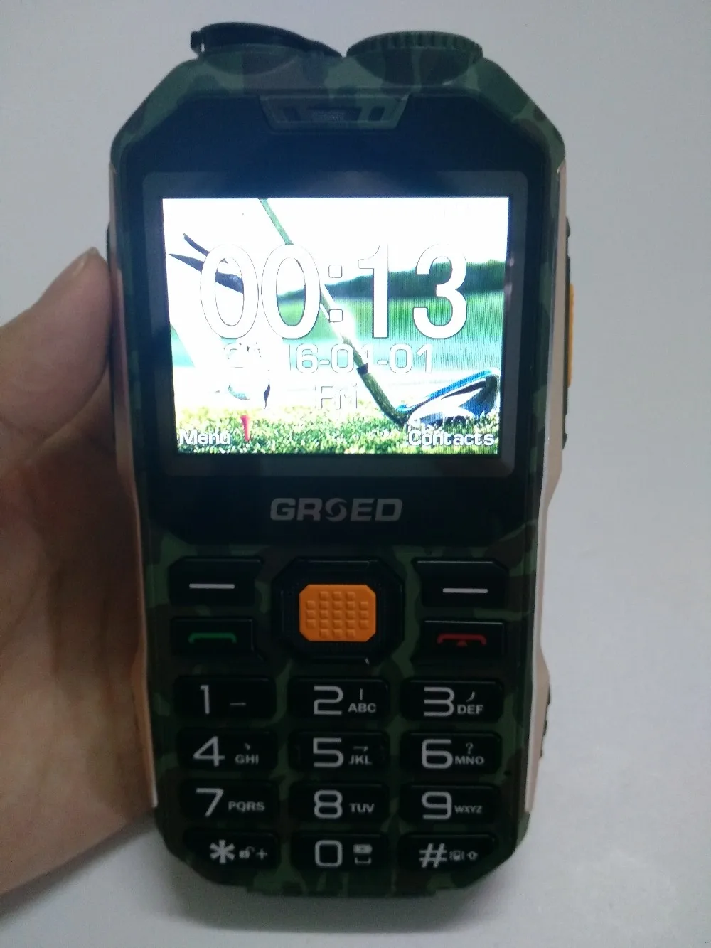 E8800 телефон Walkie Talie телефон противоударный SOS 8800 мАч батарея SOS длительное время ожидания внешний аккумулятор Фонарь FM PTT мобильный телефон