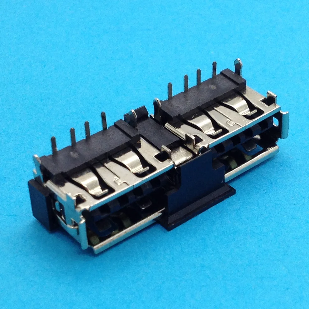 1 шт. 30 двойной USB разъем 2 0 Новый для ноутбука Asus K40AF K40IN K40AB K40AD K40C X8A X8AAF|laptop usb jack|usb