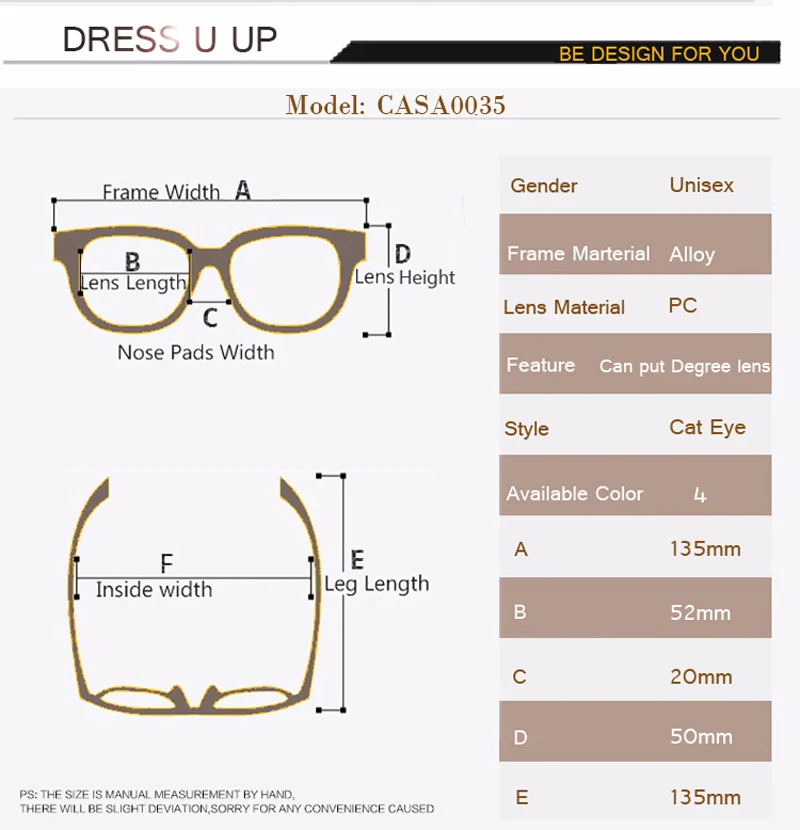 Dressuup Винтаж Брендовая Дизайнерская обувь кошачий глаз Очки Для женщин Рамка Очки прозрачные линзы очки Рамка Для женщин oculos-де-грау feminino