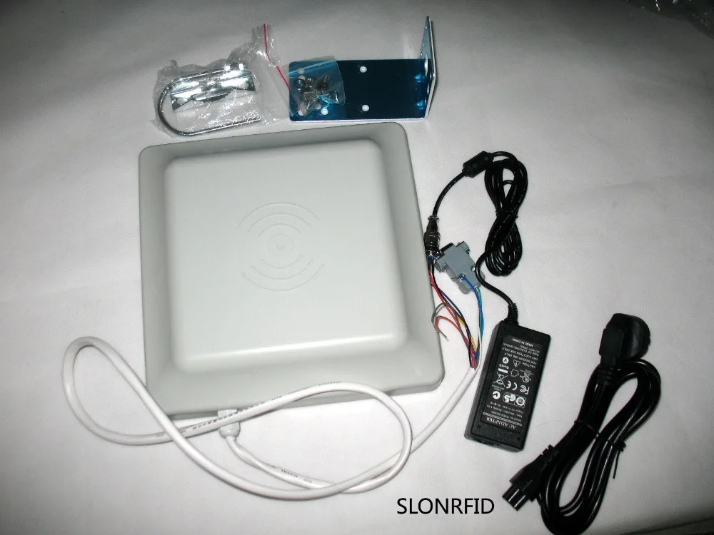 SR681 UHF RFID считыватель 6 м большой радиус действия наружная IP67 8dbi антенна RS232/RS485/Wiegand