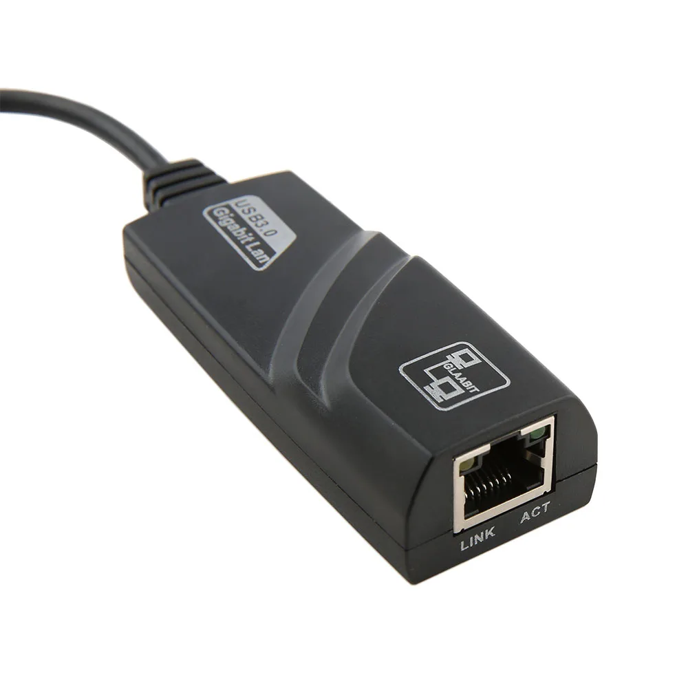 Лидер продаж, USB 3,0 10/100 / 1000 Мбит/с, гигабитная Ethernet-карта на RJ45, конвертер, внешний LAN-адаптер 11,1 7,73 от AliExpress WW