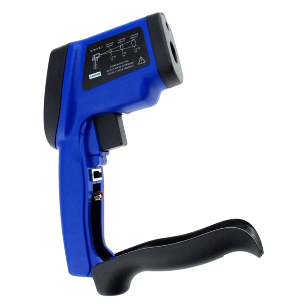 

Non Contact 12:1 DS Digital IR Infrared Laser Thermometer -50~750degC/ -58~1382degF Instant Read Industrial Chemicals Machinery