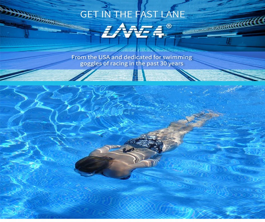 Аксессуары для LANE4, силиконовые накладки, зажим для носа с ремешком на голову и защитный чехол, защита от хлора, легкий, рекомендуется для взрослых, N0140