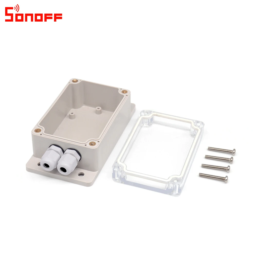 Водонепроницаемый чехол Sonoff IP66 водонепроницаемый совместим с умными