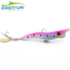 CASTFUN 13 г 19 г 28 г 40 г забрасываемые приманки из свинца металлическая Мормышка в форме креветки приманка для джиггинга с берега рыболовное снаряжение