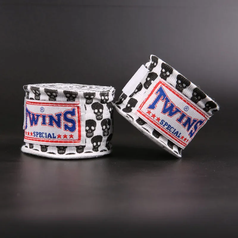2pcs/pack 5M TWINS Boxing Hand Wraps MMA Kick Handwraps for Training 5cm width Bandages Muay Thai T |