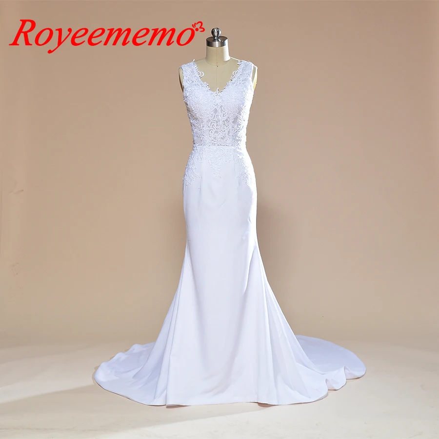 Новинка 2019 дизайнерское кружевное свадебное платье в стиле русалки на заказ