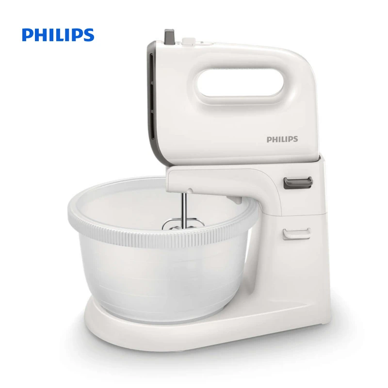 Philips Viva Collection Миксер 450 Вт 5 скоростей + турборежим Электропривод чаша 3 л Серый