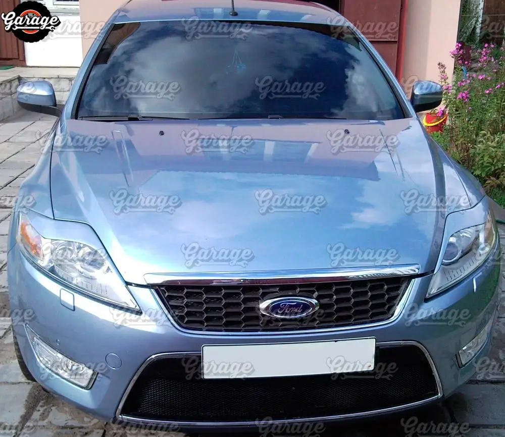 Веки для фар чехол Ford Mondeo 2007 2014 АБС пластик накладки на реснички и брови