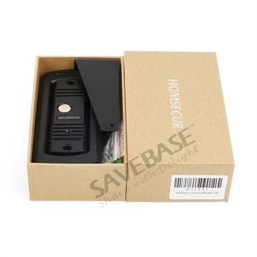 HOMSECUR BC011-B Waterproof IP66 Camera IR Night Vision For Video Door Entry Security Intercom | Безопасность и защита