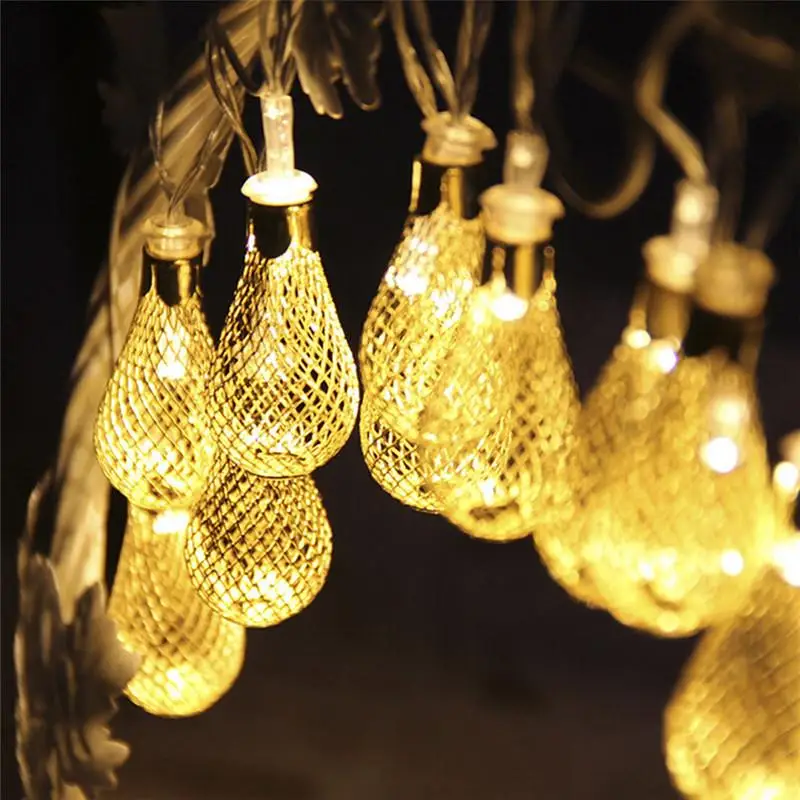 Xmas украшения 2 5 м 20 светодио дный LED s полые гирлянды светодиодные лампы для дома