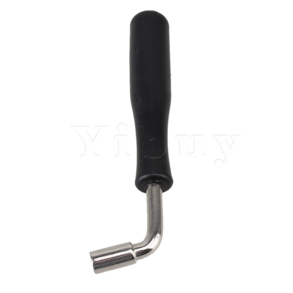 Yibuy Black L-shape Design Tuner Spanner Chinese Guzheng Tuning Hammer Wrench | Guitar Parts &amp Accessories