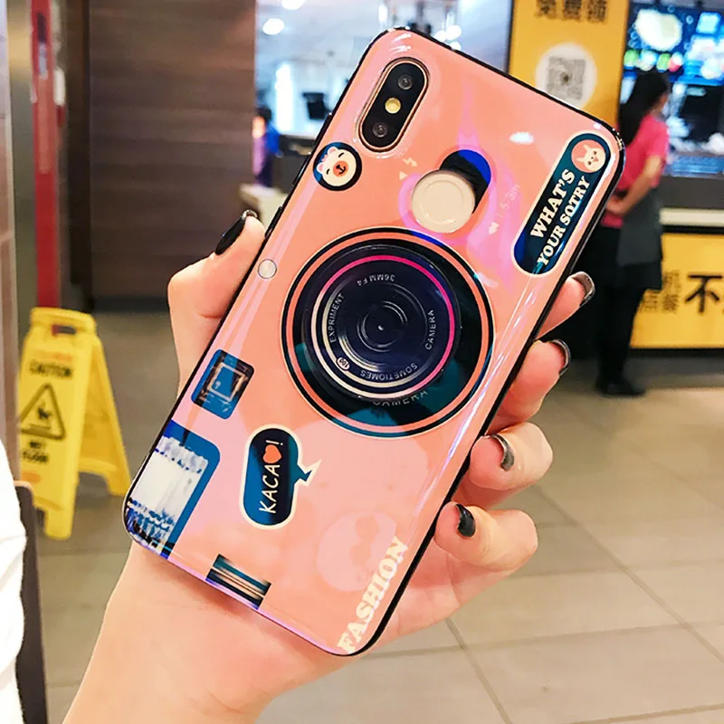 Синий светильник чехол для huawei Y9 Y9 Honor 8X Y7 Pro Y6 Pro Honor 8C Honor вид 20 Nova 3i задняя крышка Камера