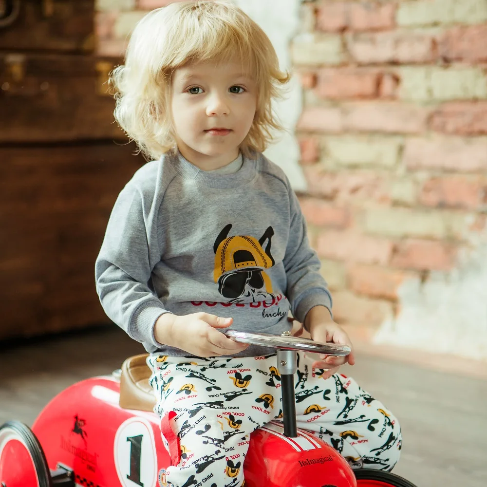 Кофта Lucky Child арт. 44 12pf (Крутой парень) [сделано в России доставка от 2 х