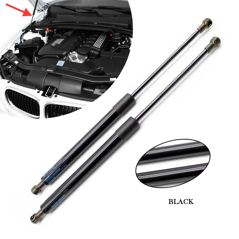 for BMW E53 X5 2000-2003 2004 2005 2006 3.0L 4.4L Hood Bonnet Carbon Fiber Gas Struts Lift Supports Shock Spring 11.38 inches | Автомобили